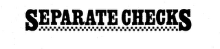 SEPARATE CHECKS logo