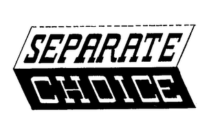SEPARATE CHOICE logo