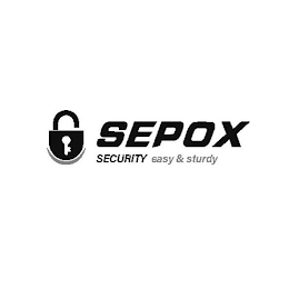 SEPOX SECURITY EASY & STURDY logo
