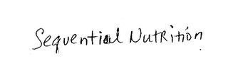SEQUENTIAL NUTRITION logo