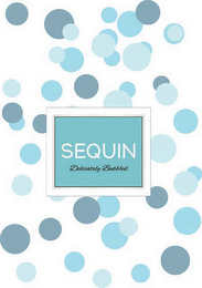 SEQUIN DELICATELY BUBBLED logo