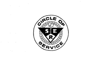 SER CIRCLE OF SERVICE logo