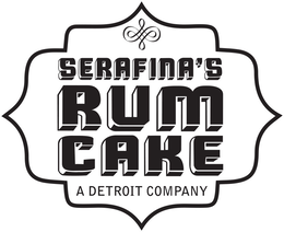 SERAFINA'S RUM CAKE A DETROIT COMPANY logo