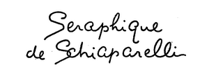 SERAPHIQUE DE SCHIAPARELLI logo