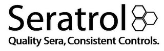 SERATROL QUALITY SERA, CONSISTENT CONTROLS. logo