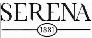 SERENA 1881 logo