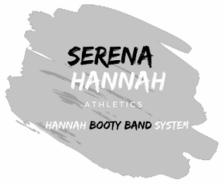 SERENA HANNAH ATHLETICS HANNAH BOOTY BAND SYSTEM logo