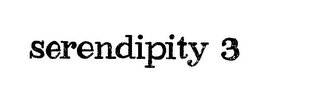SERENDIPITY 3 logo