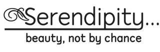 SERENDIPITY... BEAUTY, NOT BY CHANCE logo
