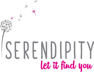 SERENDIPITY LET IT FIND YOU logo