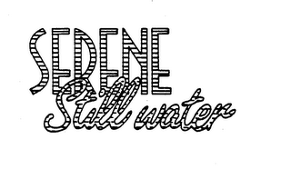 SERENE STILL WATER logo