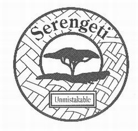 SERENGETI UNMISTAKABLE logo