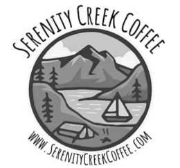 SERENITY CREEK COFFEE WWW.SERENITYCREEKCOFFEE.COM logo