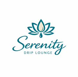 SERENITY DRIP LOUNGE logo
