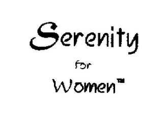 SERENITY FOR WOMEN NET WT 2OZ. logo