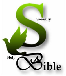 SERENITY HOLY BIBLE logo