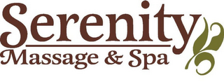 SERENITY MASSAGE & SPA logo