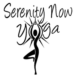 SERENITY NOW YOGA logo