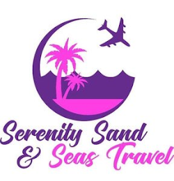SERENITY SAND & SEAS TRAVEL logo