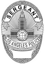 SERGEANT LOS ANGELES POLICECITY OF LOS ANGELES FOUNDED 1781 logo