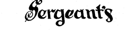 SERGEANT'S logo