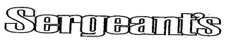 SERGEANT'S logo