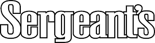 SERGEANT'S logo