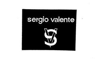SERGIO VALENTE SV logo