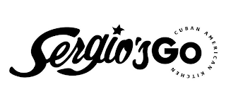 SERGIO'S GO CUBAN AMERICAN KITCHEN logo
