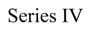 SERIES IV logo