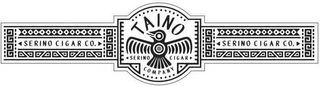 SERINO CIGAR CO. TAINO SERINO CIGAR COMPANY logo