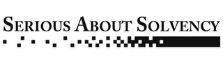 SERIOUS ABOUT SOLVENCY logo