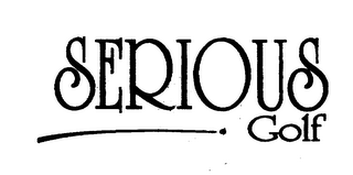 SERIOUS GOLF logo