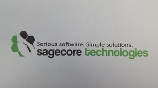 SERIOUS SOFTWARE. SIMPLE SOLUTIONS. SAGECORE TECHNOLOGIES logo