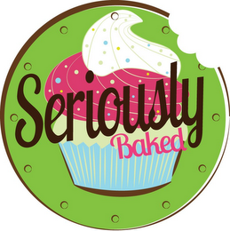 SERIOUSLY BAKED logo