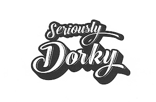 SERIOUSLY DORKY logo