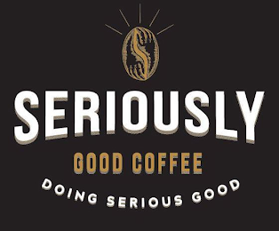 SERIOUSLY GOOD COFFEE DOING SERIOUS GOOD logo