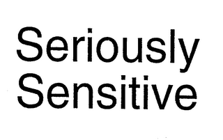 SERIOUSLY SENSITIVE logo