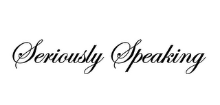 SERIOUSLY SPEAKING logo