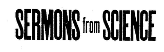 SERMONS FROM SCIENCE logo