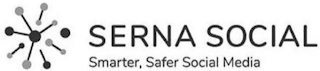 SERNA SOCIAL SMARTER, SAFER SOCIAL MEDIA logo