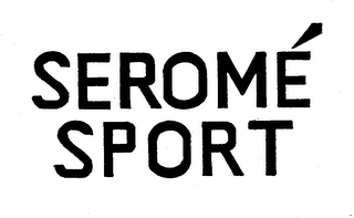 SEROME SPORT logo