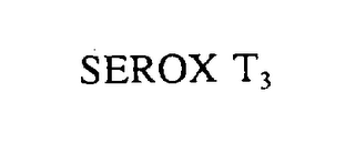 SEROX T3 logo