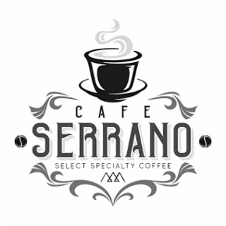 SERRANO CAFE SELECT SPECIALTY COFFEE logo