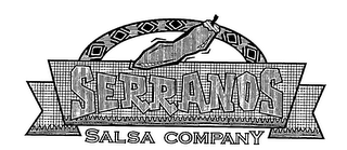 SERRANOS SALSA COMPANY logo