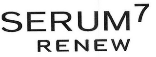 SERUM 7 RENEW logo