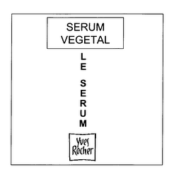 SERUM VEGETAL LE SERUM YVES ROCHER logo