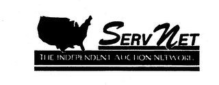 SERV NET THE INDEPENDENT AUCTION NETWORK logo