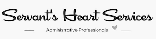 SERVANT'S HEART SERVICES ADMINISTRATIVE PROFESSIONALS logo