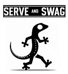 SERVE AND SWAG logo